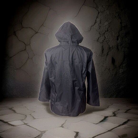 Columbia Black Jacket Women's 2X Switchback III Full Zip Hooded Rain Windbreaker - Picture 3 of 8